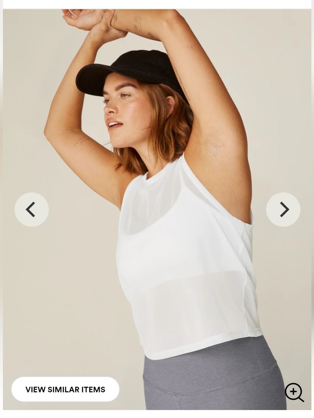 Sheer Mesh Tank